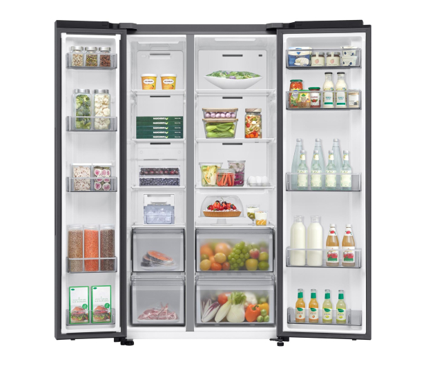 Lodówka Samsung RS70F65QETEO No Frost 178,6cm Stal Szczotkowana Kostkarka Twistowa AI 655L - 1351924 - zdjęcie 11